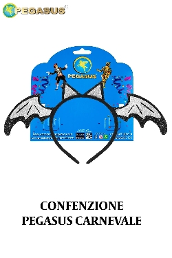 CERCHIETTO FRONTINO VAMPIRELLA ARGENTO DI HALLOWEEN